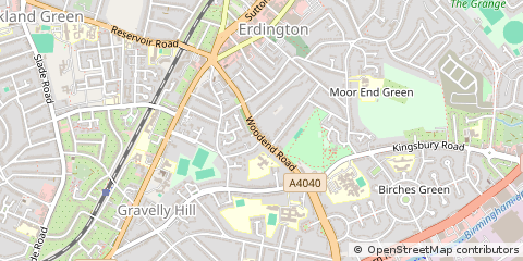 Map of Birmingham