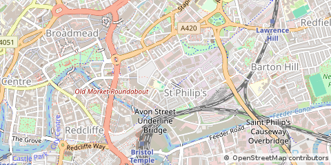 Map of Bristol