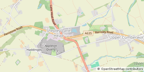 Map of Huddersfield