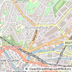 Map of Sheffield