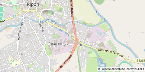 Map of North Yorkshire