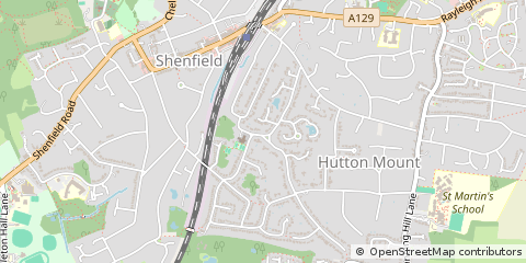 Map of Brentwood