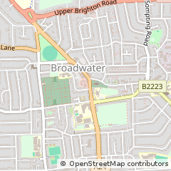 Map of Worthing