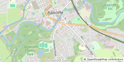 Map of Manchester