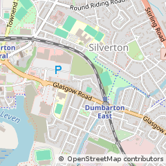 Map of Dumbarton