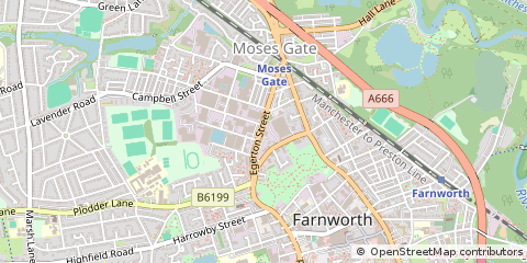 Map of Bolton