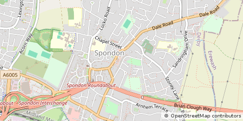 Map of Derby