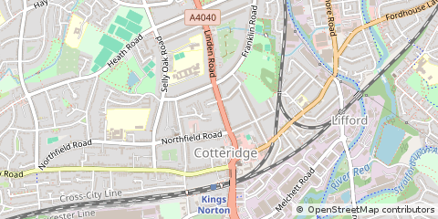 Map of Birmingham