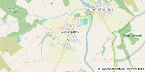 Map of Harrogate, North Yorkshire