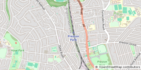 Map of Brighton