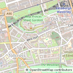 Map of Edinburgh