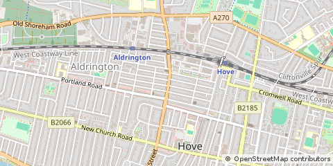 Map of Hove