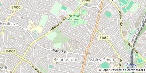 Map of Bristol