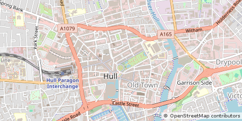 Map of Hull