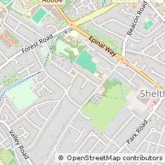 Map of Loughborough