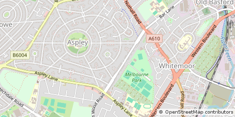 Map of Nottingham