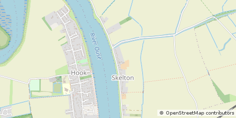 Map of Goole, North Humberside