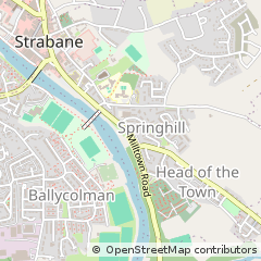 Map of Strabane