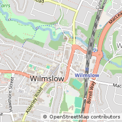 Map of Wilmslow