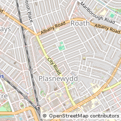 Map of Cardiff