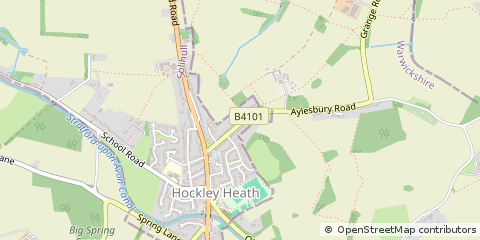 Map of Solihull