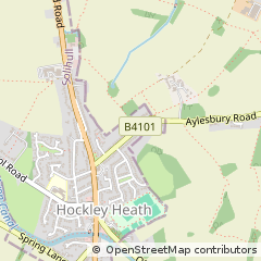 Map of Solihull