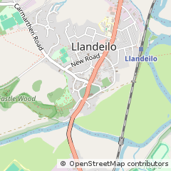 Map of Llandeilo