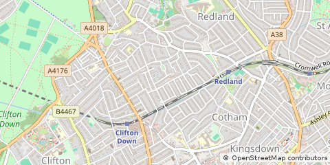 Map of Bristol
