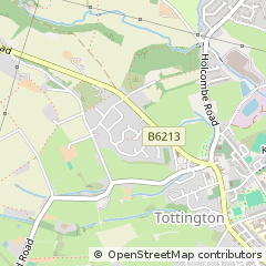 Map of Bury