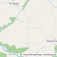 Map of Okehampton