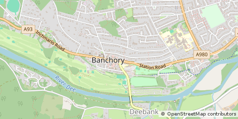 Map of Banchory