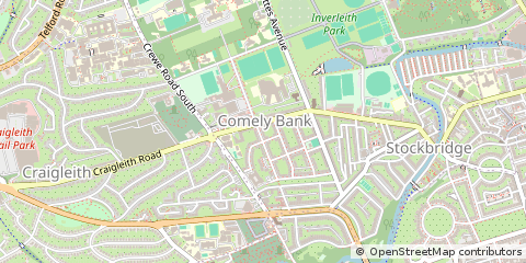 Map of Edinburgh