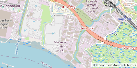 Map of Rainham