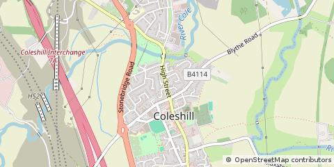 Map of Birmingham