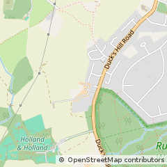Map of Northwood, Middlesex