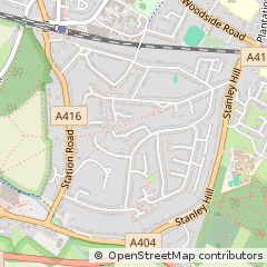 Map of Amersham, Bucks