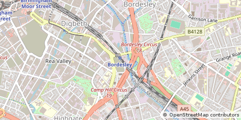Map of Birmingham