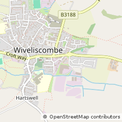 Map of Taunton, Somerset