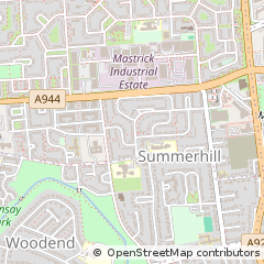 Map of Aberdeen
