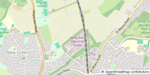 Map of ST. Albans