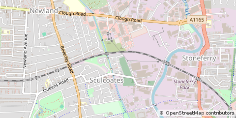 Map of Hull