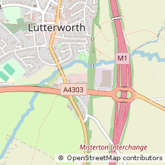 Map of Lutterworth