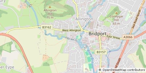 Map of Bridport