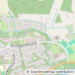 Map of Banchory, Aberdeenshire