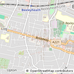 Map of Bexleyheath