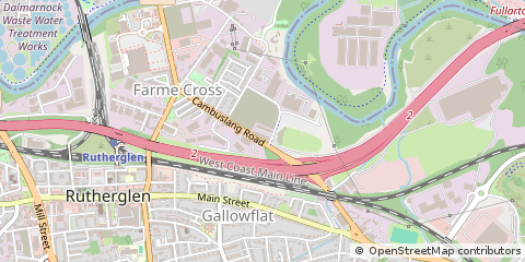 Map of Glasgow
