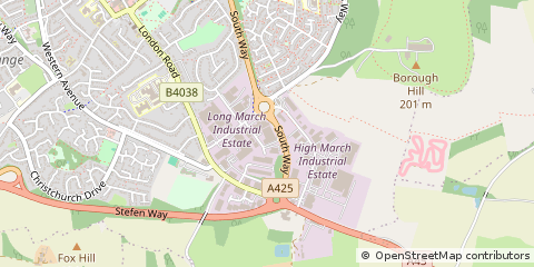 Map of Daventry