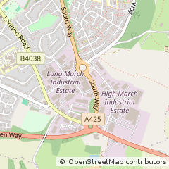 Map of Daventry