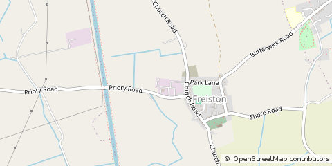 Map of Boston, Lincolnshire