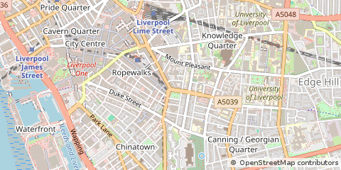 Map of Liverpool